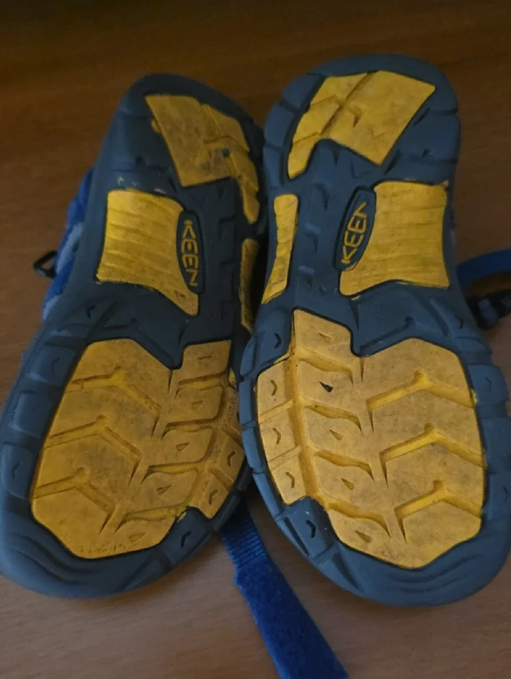 KEEN Kids Navy and Gray Closed-Toe Water Shoes